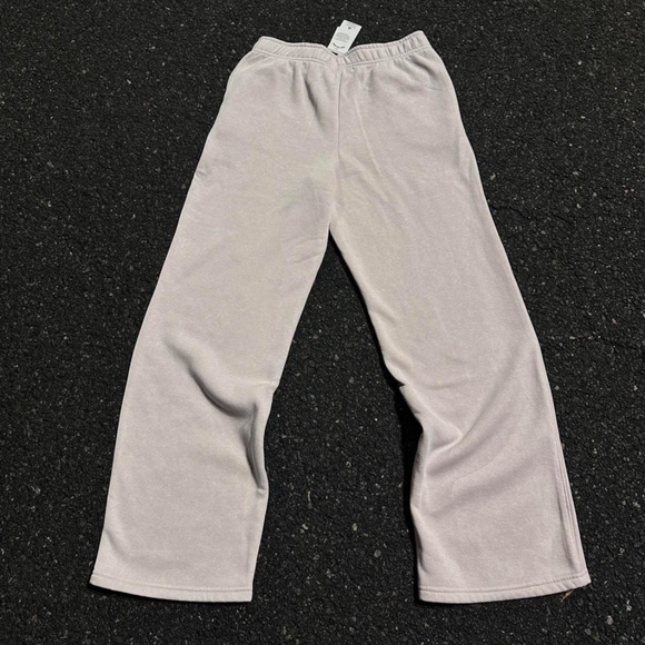 Pink White Comfy Sweatpants - Picture 1 of 7